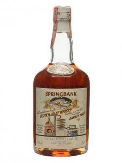 Springbank 1966 / Local Barley / Cask #484 Campbeltown Whisky