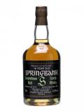 A bottle of Springbank 1973 / 18 Year Old / Rum Butt Campbeltown Whisky