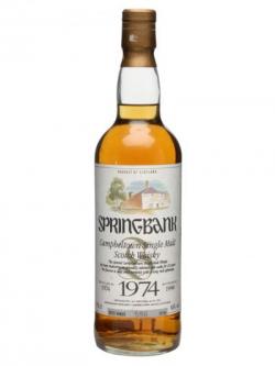 Springbank 1974 / 20 Year Old Campbeltown Single Malt Scotch Whisky