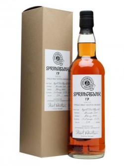 Springbank 1990 / 17 Year Old / Refill Port Hogshead Campbeltown Whisky