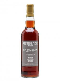 Springbank 1995 / 18 Year Old / Sherry Cask / Renegade Campbeltown Whisky