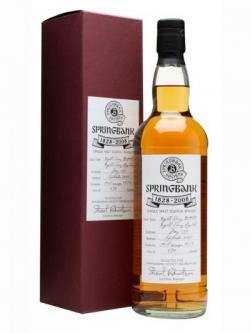 Springbank 1997 / 180th Anniversary Campbeltown Whisky