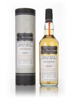 Springbank 21 Year Old 1995 (cask 12708) - The First Editions (Hunter Laing)