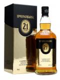 A bottle of Springbank 21 Year Old / 2014 Edition Campbeltown Whisky
