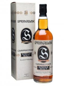 Springbank 21 Year Old / Bot.2005 Campbeltown Whisky