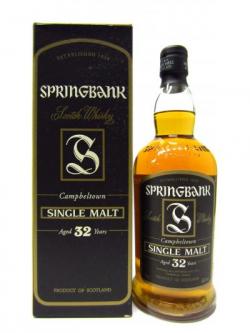 Springbank Campbeltown Single Malt 32 Year Old