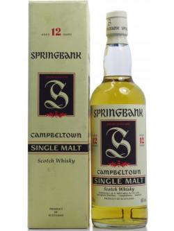 Springbank Campletown Single Malt 12 Year Old