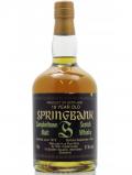 A bottle of Springbank Green Springbank 1973 18 Year Old