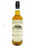 A bottle of Springbank Leo Martin Joe Shearer 1993 16 Year Old