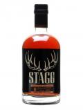 A bottle of Stagg Jr. Bourbon Kentucky Straight Bourbon Whiskey