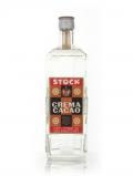 A bottle of Stock Crema Cacao 75cl - 1960s