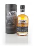 A bottle of Storm Malt Whisky