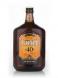 A bottle of Stroh Inlnder 40