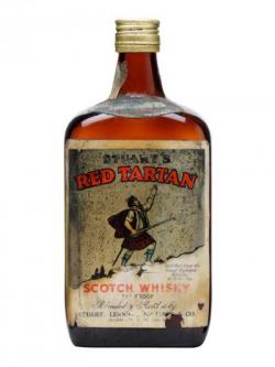 Stuart's Red Tartan Scotch Whisky / Bot.1950s Blended Scotch Whisky