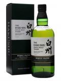 A bottle of Suntory Hakushu Heavily Peated / Bot.2013 Japanese Single Malt Whisky