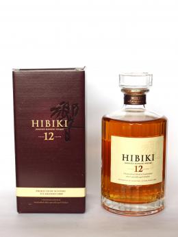 a bottle of Hibiki 12 years old
