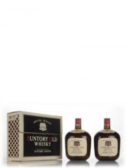 Suntory Old Whisky Gift Set - 1970s