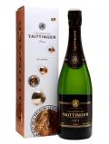 A bottle of Taittinger Brut Vintage 2009 Champagne