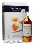 A bottle of Talisker 10 Year Old / Classic Malts& Food Gift Pack Island Whisky
