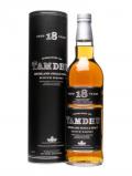 A bottle of Tamdhu 18 Year Old Speyside Single Malt Scotch Whisky