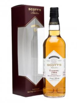 Tamdhu 1984 / Scott's Selection Speyside Single Malt Scotch Whisky