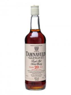 Tamnavulin-Glenlivet 20 Year Old / Sherry Wood / Bot.1980s Speyside Whisky