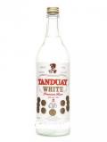 A bottle of Tanduay White Rum