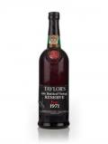 A bottle of Taylor’s Late Bottled Vintage Port 1971