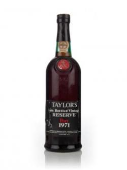 Taylor’s Late Bottled Vintage Port 1971