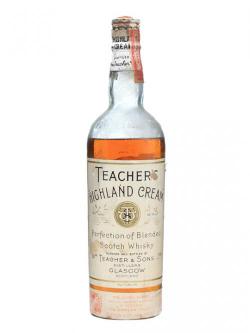 Teacher's Highland Cream / US Import / Bot.1930s Blended Scotch Whisky