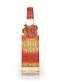 A bottle of Tequila Silla - 1970s