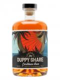 A bottle of The Duppy Share Rum