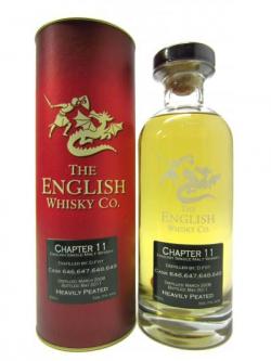 The English Whisky Co Chapter 11 Heavily Peated 2008 3 Year Old