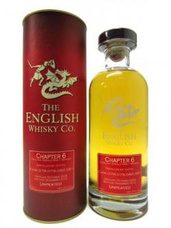 The English Whisky Co Chapter 6 Unpeated 2009 3 Year Old