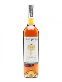 Thompson's Arran 1996 / 18 Years Old / Sauternes Cask 1834 Island Whisky