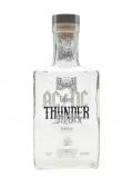 A bottle of Thunderstruck Silver Tequila