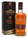 A bottle of Tomatin 14 Year Old / Tawny Port Finish Highland Whisky