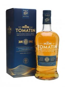 Tomatin 8 Year Old Bourbon& Sherry Casks / Litre Highland Whisky