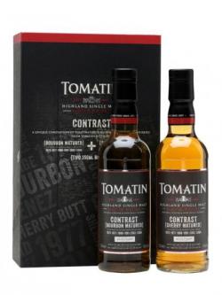 Tomatin Contrast 2 pack Highland Single Malt Scotch Whisky