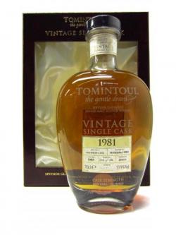 Tomintoul Single Cask 1981 31 Year Old