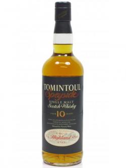 Tomintoul Victoria Wines Bottling 10 Year Old