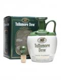 A bottle of Tullamore Dew Ceramic Decanter Blended Irish Whiskey