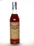 A bottle of Van Winkle Family Reserve 13 year Rye