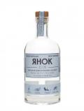 A bottle of Vapor Distillery Rhok Gin