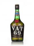 A bottle of VAT 69 (squat bottle) - 1980s
