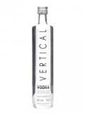 A bottle of Vertical Vodka