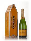 A bottle of Veuve Clicquot Brut Yellow Label - Mexico Clicquot Arrow
