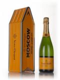A bottle of Veuve Clicquot Brut Yellow Label - Moscow Clicquot Arrow