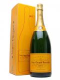 A bottle of Veuve Clicquot Yellow Label NV Champagne / Magnum