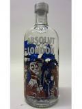 A bottle of Vodka Absolut London Limited Edition